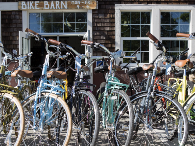 BB Bikes out front